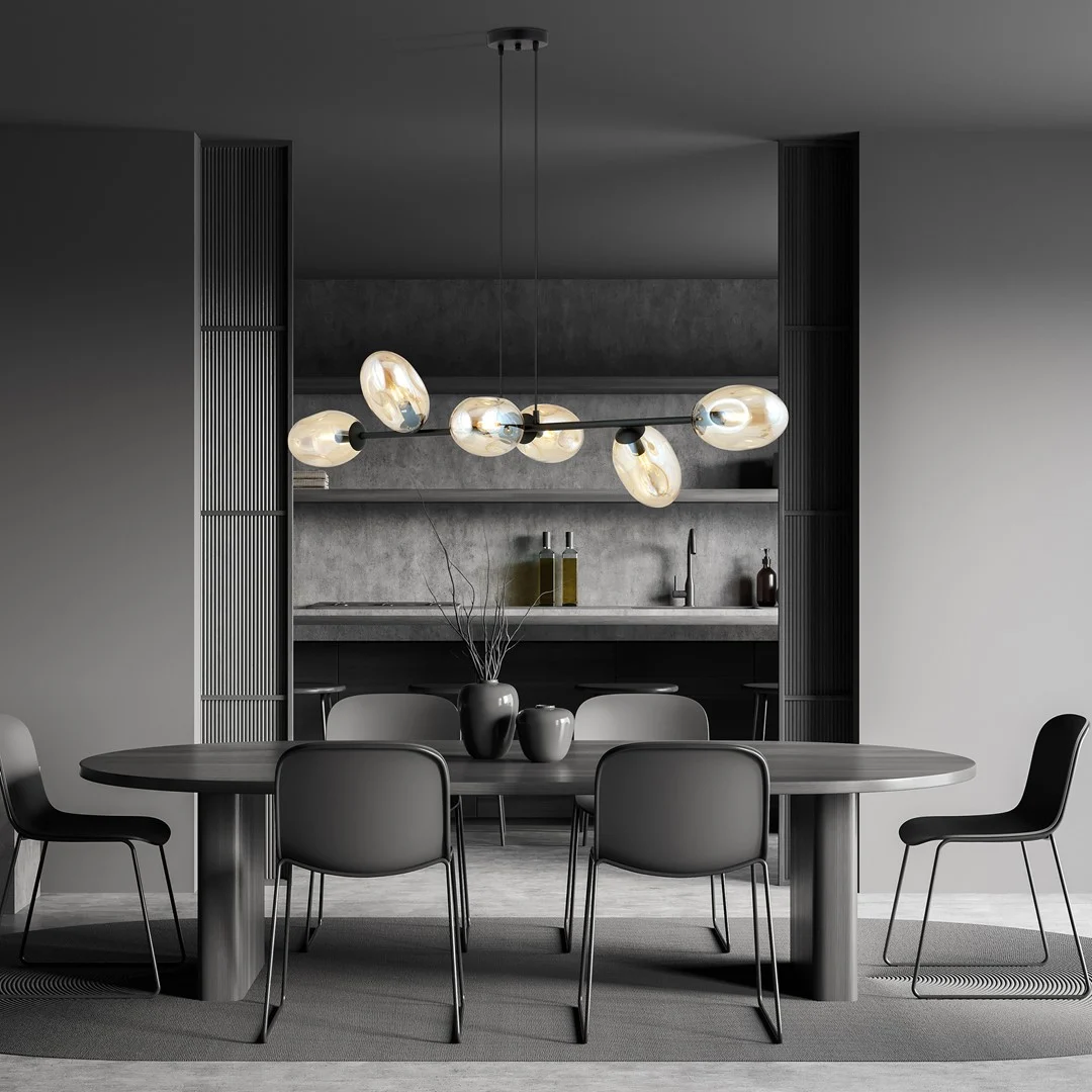 Hanglamp Zikon Zwart Ø12 cm - Afbeelding 4
