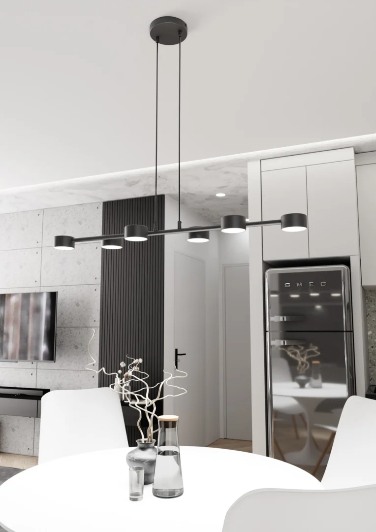 Hanglamp Geirdas Zwart - Afbeelding 4