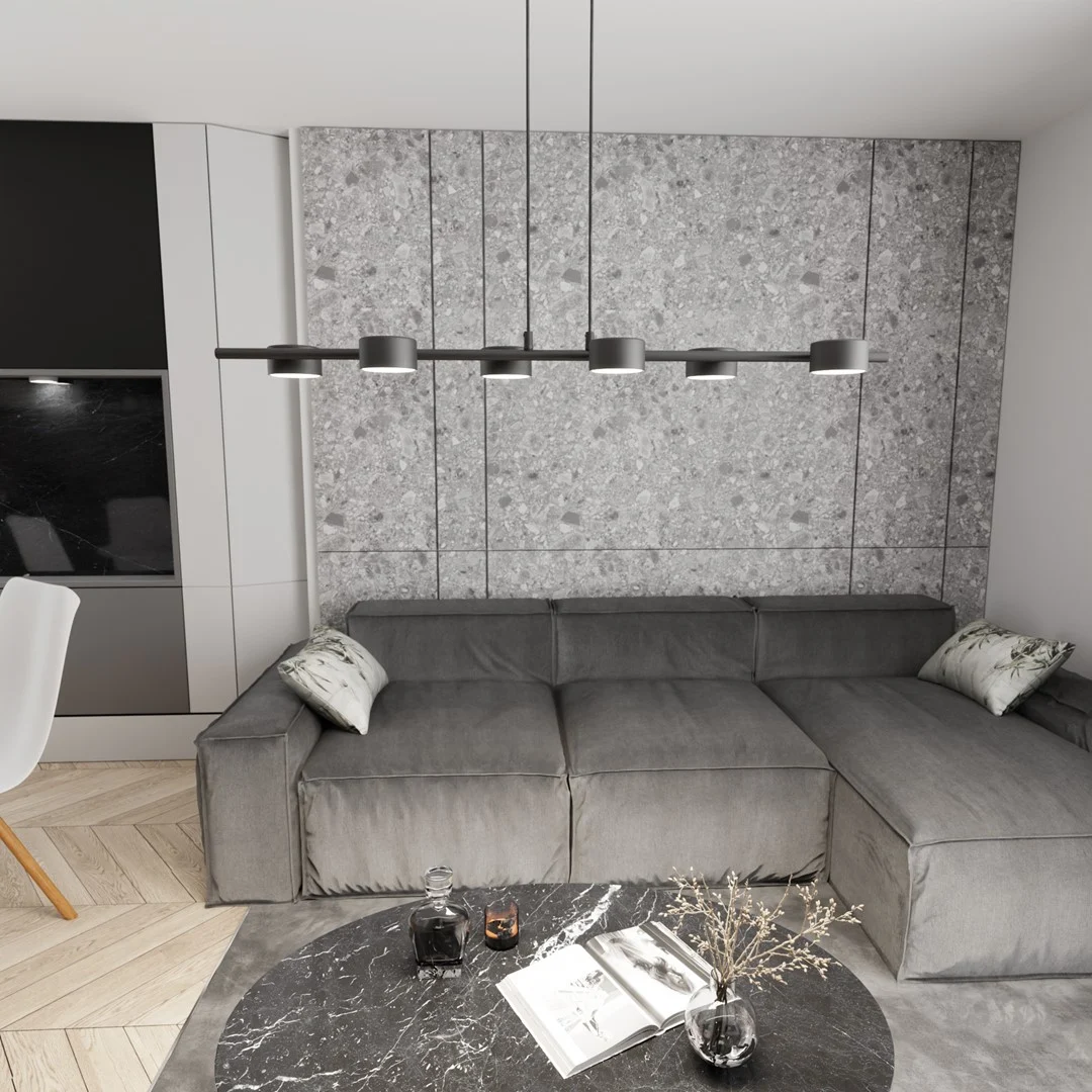 Hanglamp Riennik Zwart - Afbeelding 4