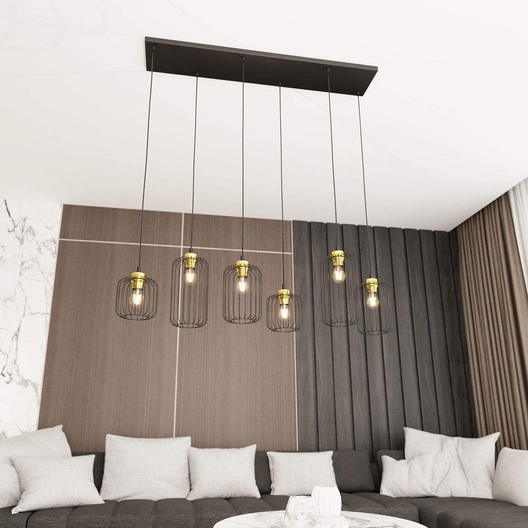 Hanglamp Jieldi Zwart Ø16 cm - Afbeelding 5