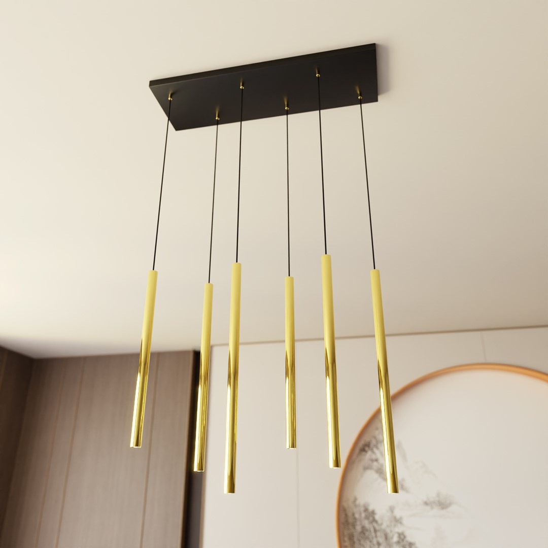 Hanglamp Tammello Zwart Ø2 cm - Afbeelding 5