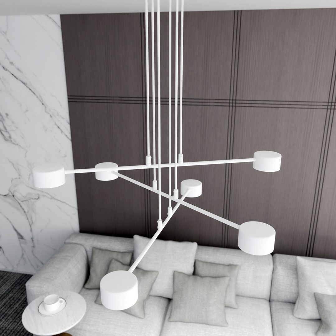 Hanglamp Stades Wit - Afbeelding 5