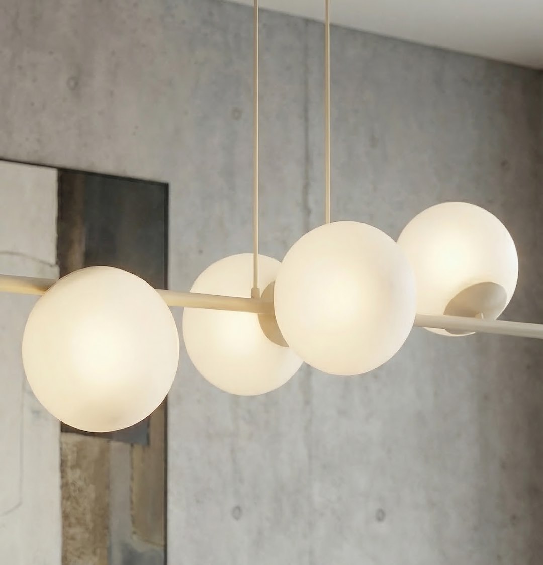 Hanglamp Preirnor Beige Ø14 cm - Afbeelding 5