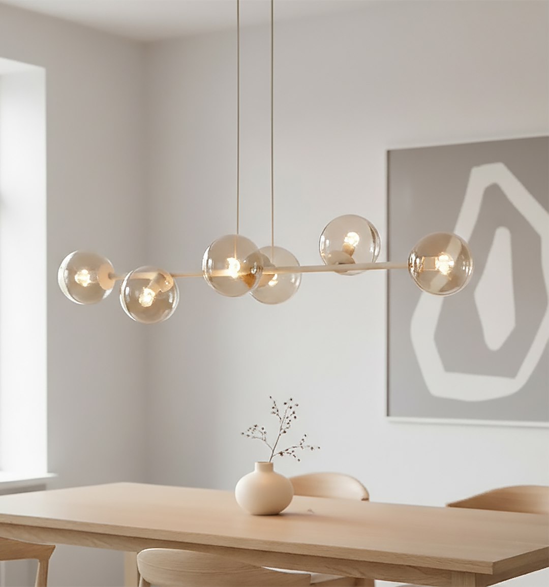 Hanglamp Sondin Beige Ø14 cm - Afbeelding 5