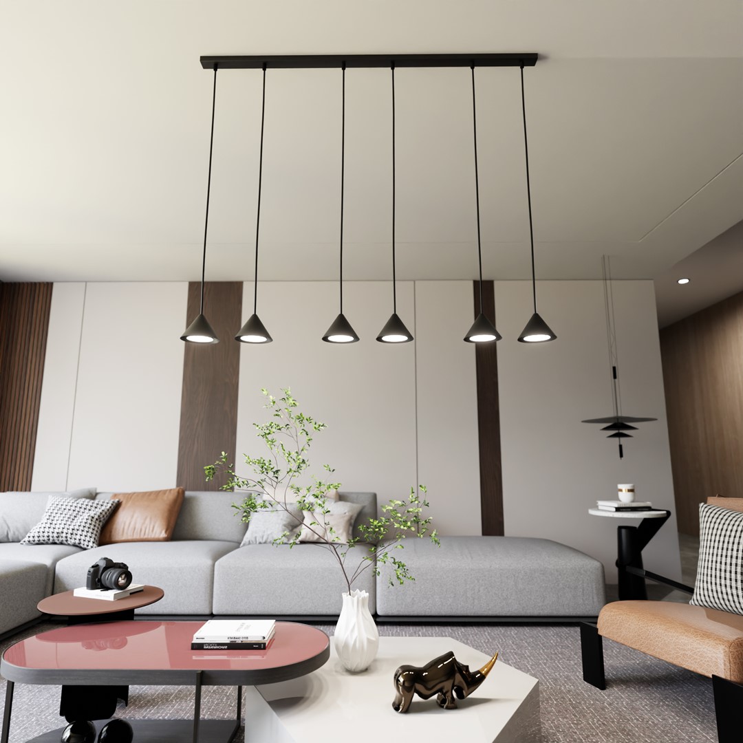 Hanglamp Valvund Zwart - Afbeelding 5