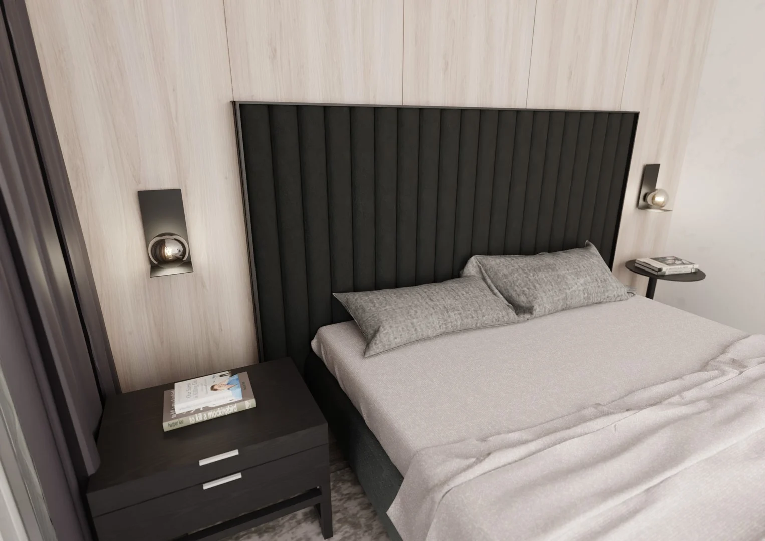 Wandlamp Plymouth Ø14 zwart staal - Afbeelding 5