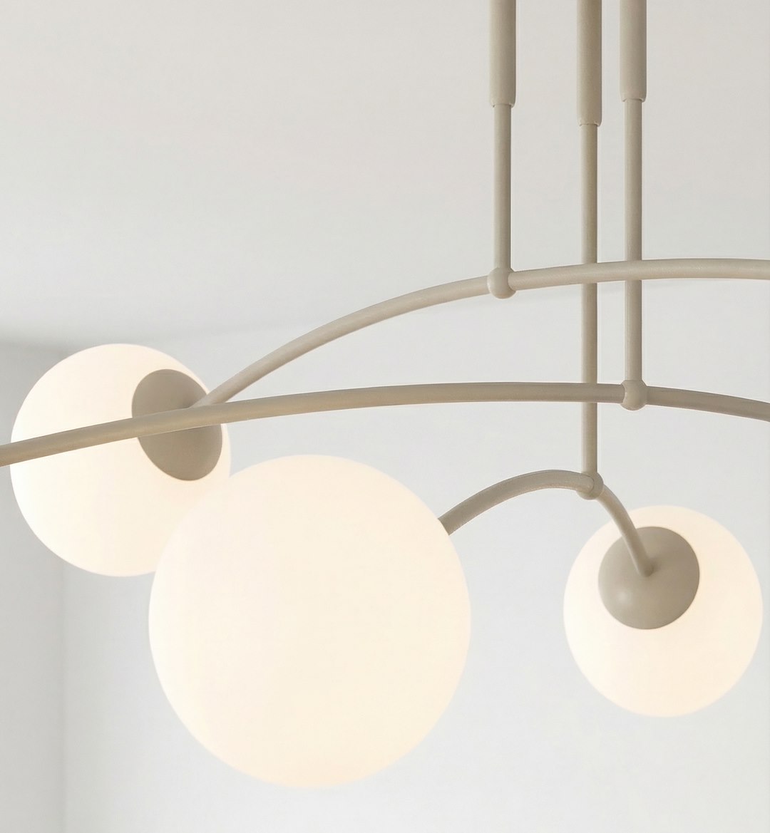 Plafondlamp Puntar Beige Ø14 cm - Afbeelding 5