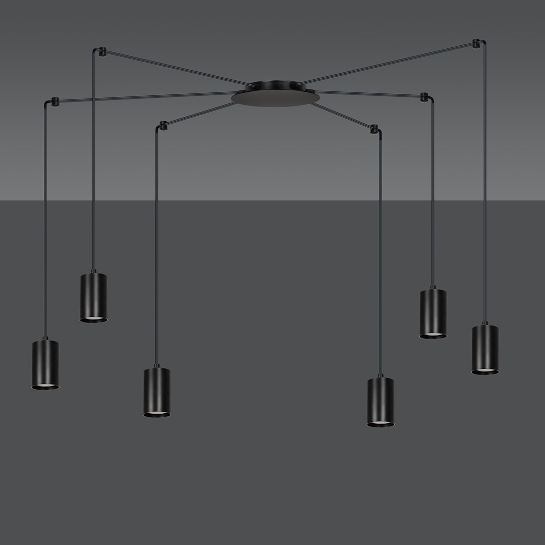 Hanglamp Morrun Zwart - Afbeelding 5