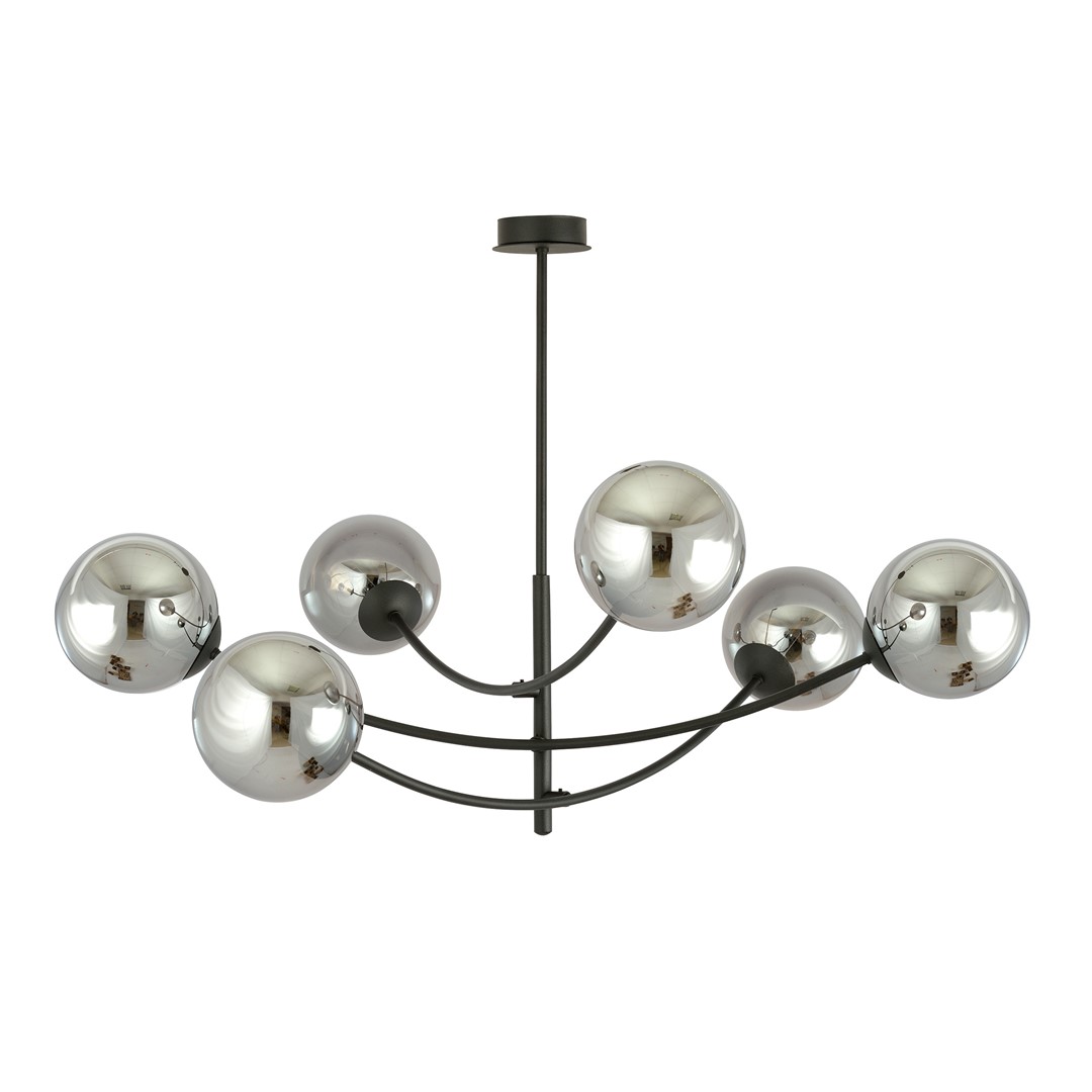 Plafondlamp Rendin Zwart Ø14 cm - Afbeelding 5
