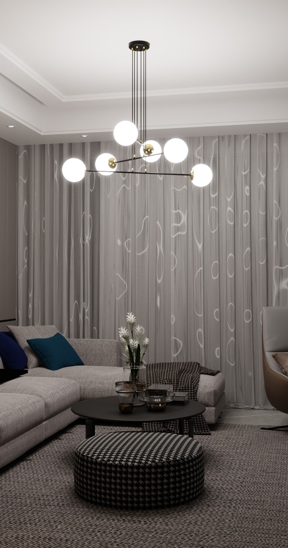 Hanglamp Gunde Zwart Ø15 cm - Afbeelding 5