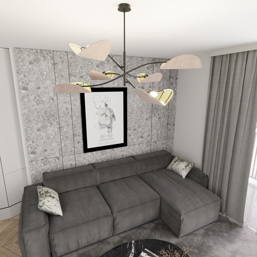 Plafondlamp Pondak Zwart - Afbeelding 5