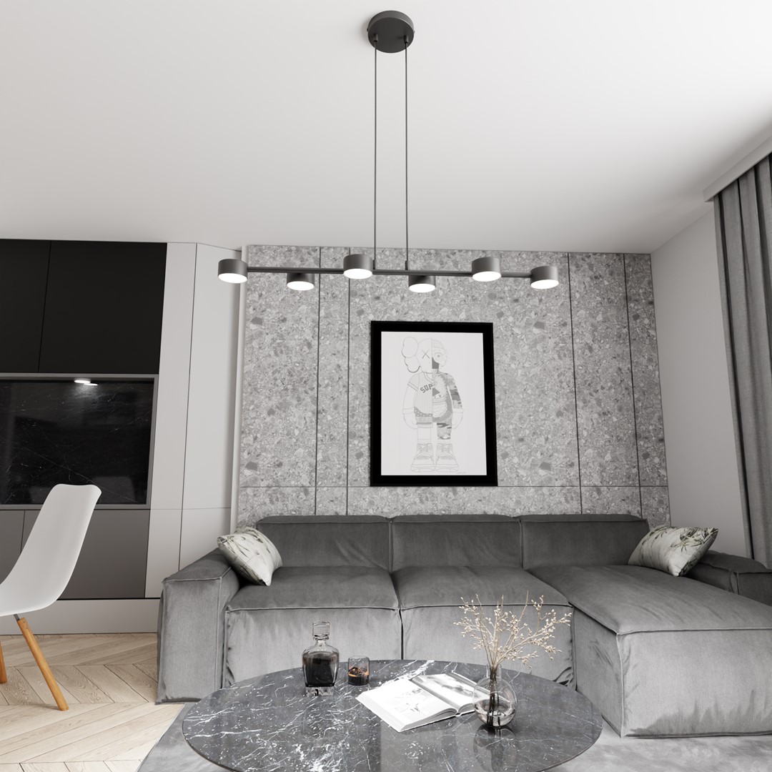 Hanglamp Geirdas Zwart - Afbeelding 5
