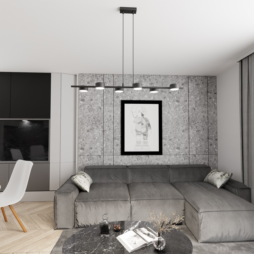 Hanglamp Riennik Zwart - Afbeelding 5
