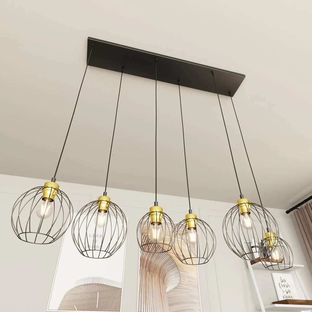 Hanglamp Breentino Zwart Ø24 cm - Afbeelding 5