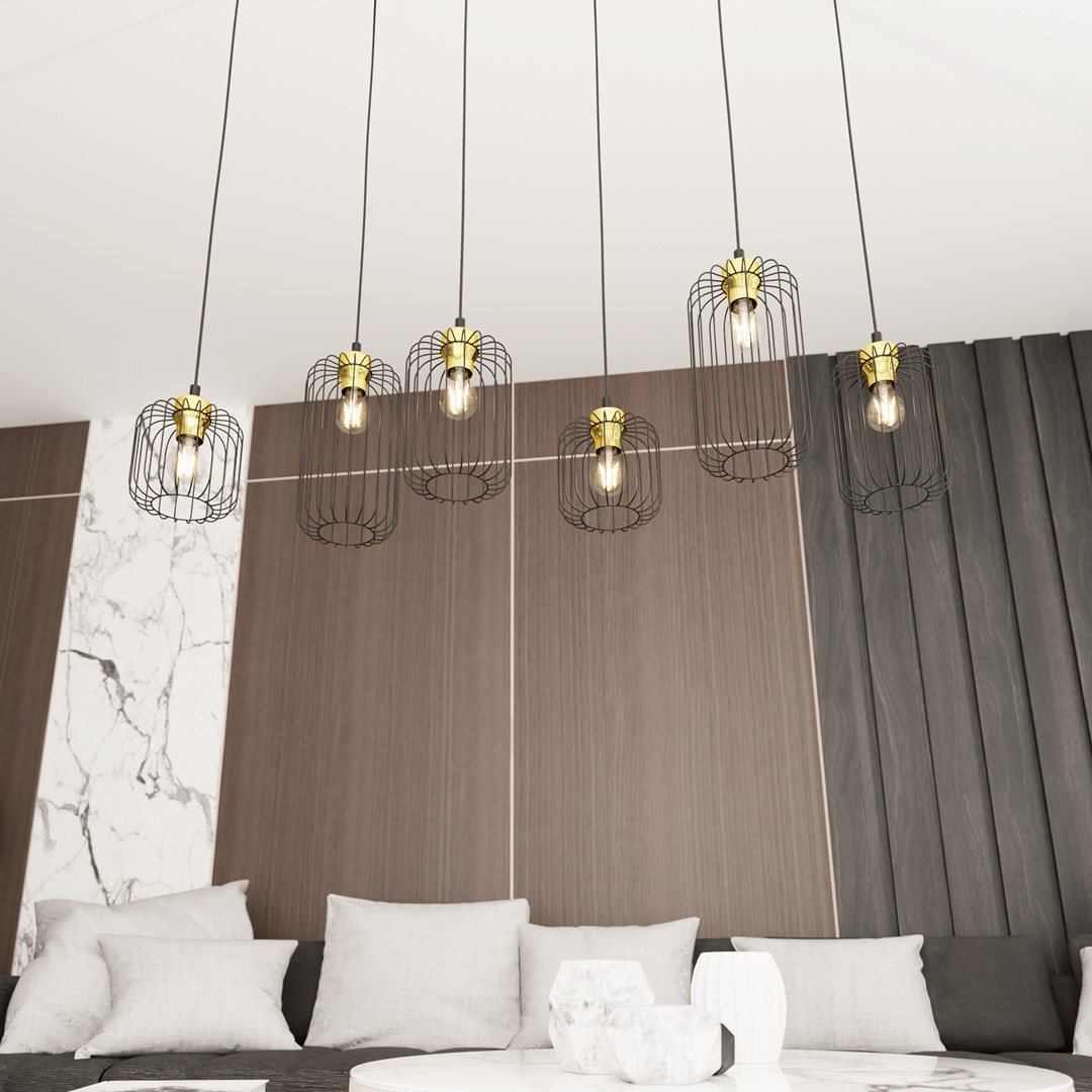 Hanglamp Jieldi Zwart Ø16 cm - Afbeelding 6