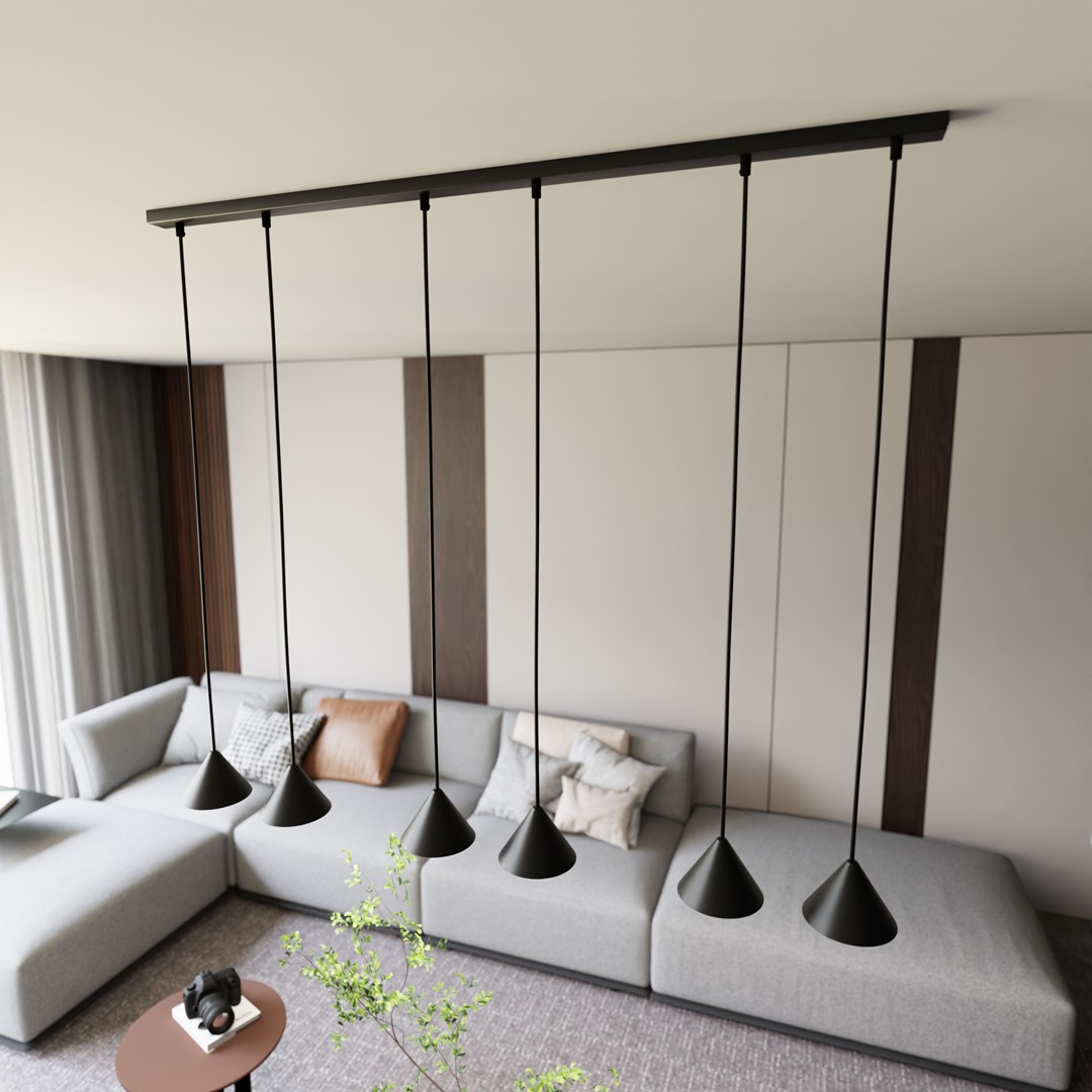 Hanglamp Valvund Zwart - Afbeelding 6