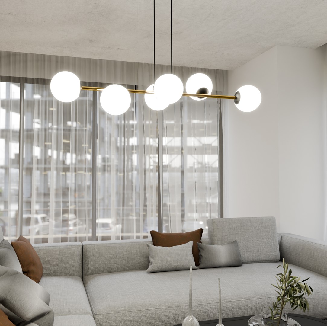 Hanglamp Flamik Zwart Ø14 cm - Afbeelding 6