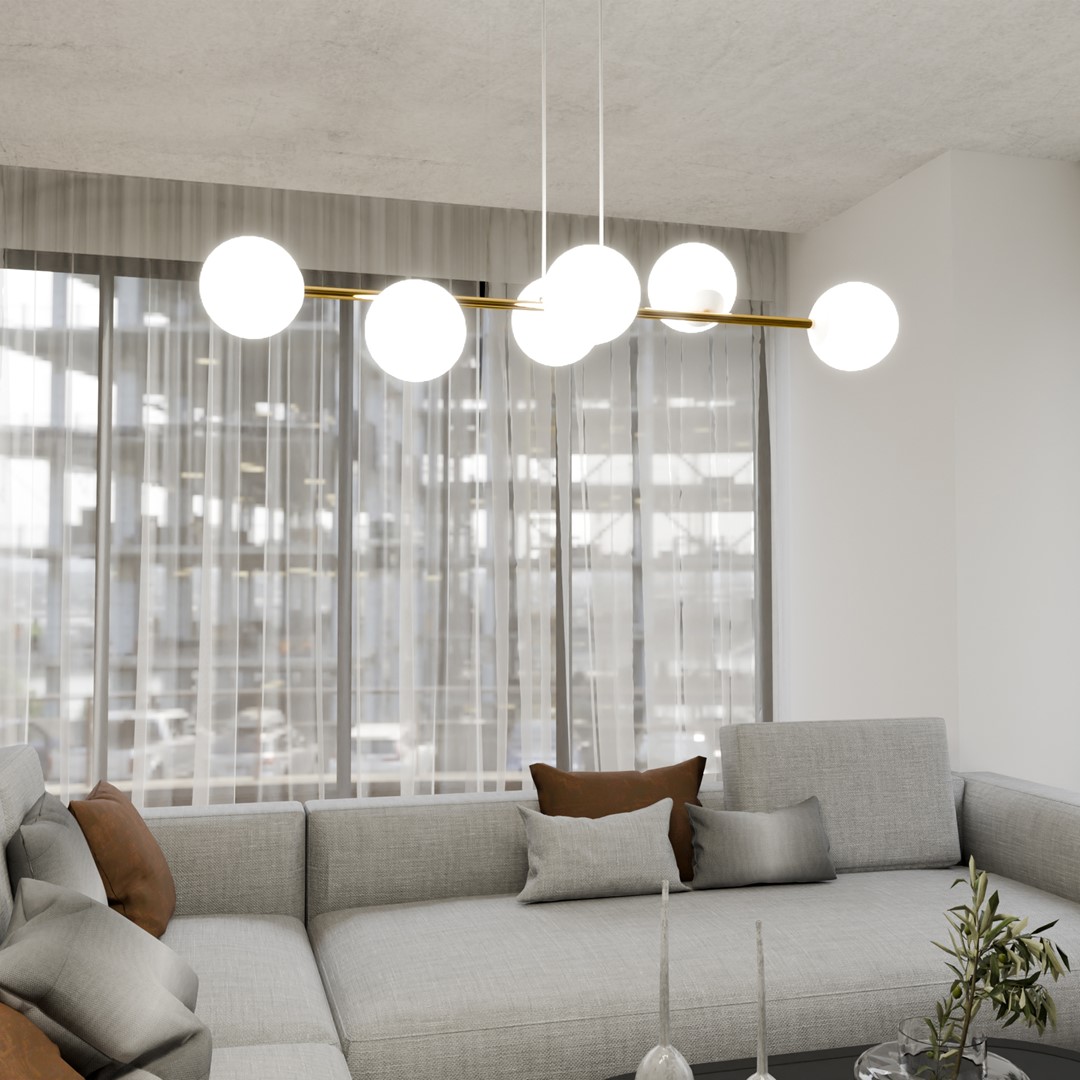 Hanglamp Fennik Wit Ø14 cm - Afbeelding 6