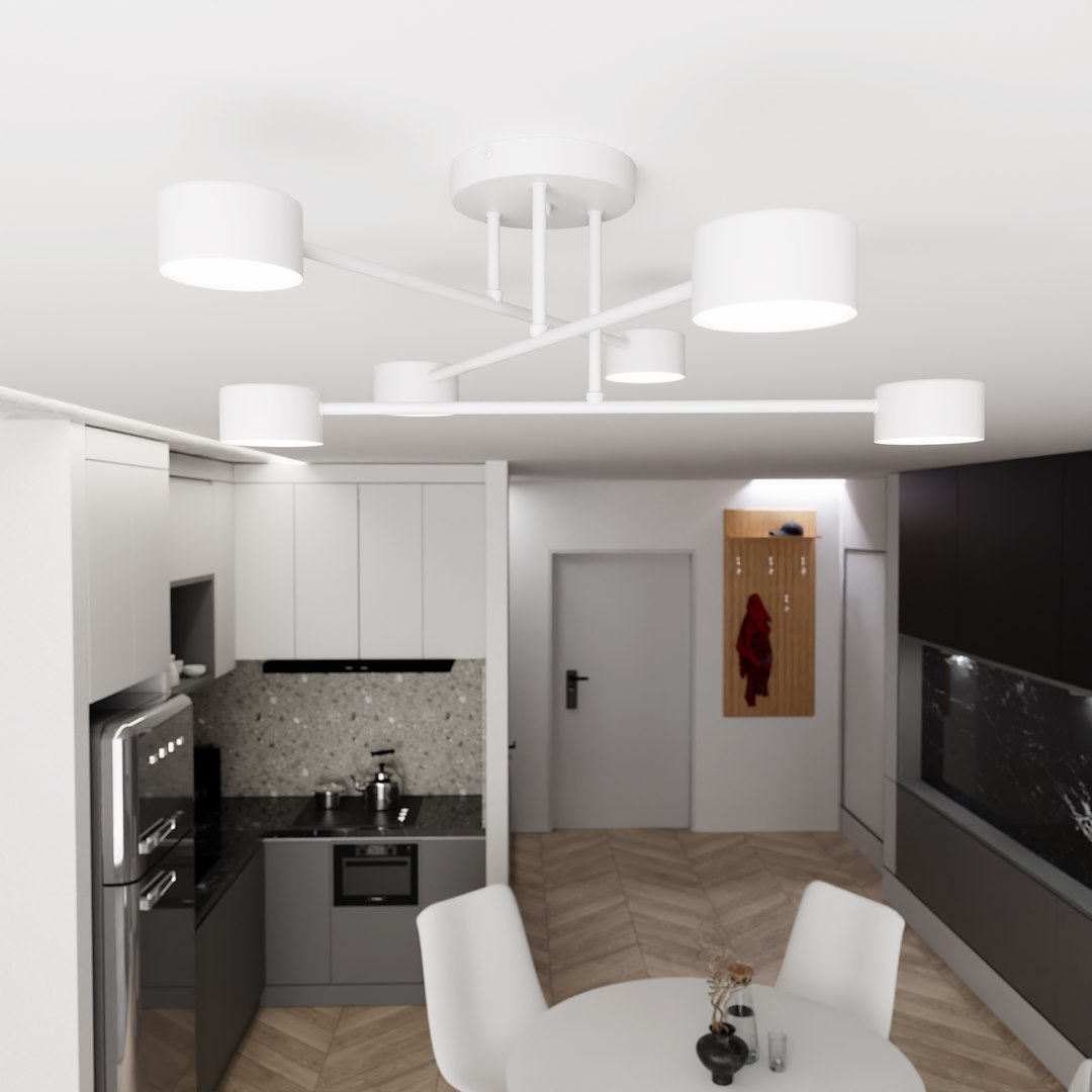 Plafondlamp Takello Wit - Afbeelding 6