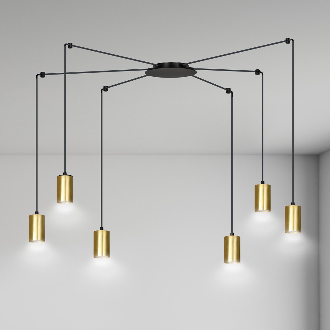 Hanglamp Dubine Zwart - Afbeelding 6