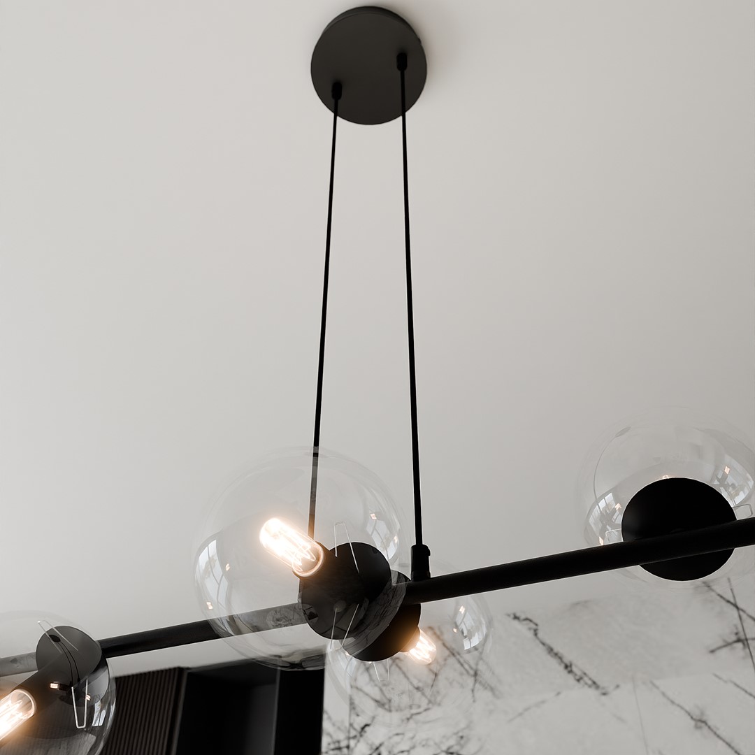 Hanglamp Treiltand Zwart Ø14 cm - Afbeelding 6