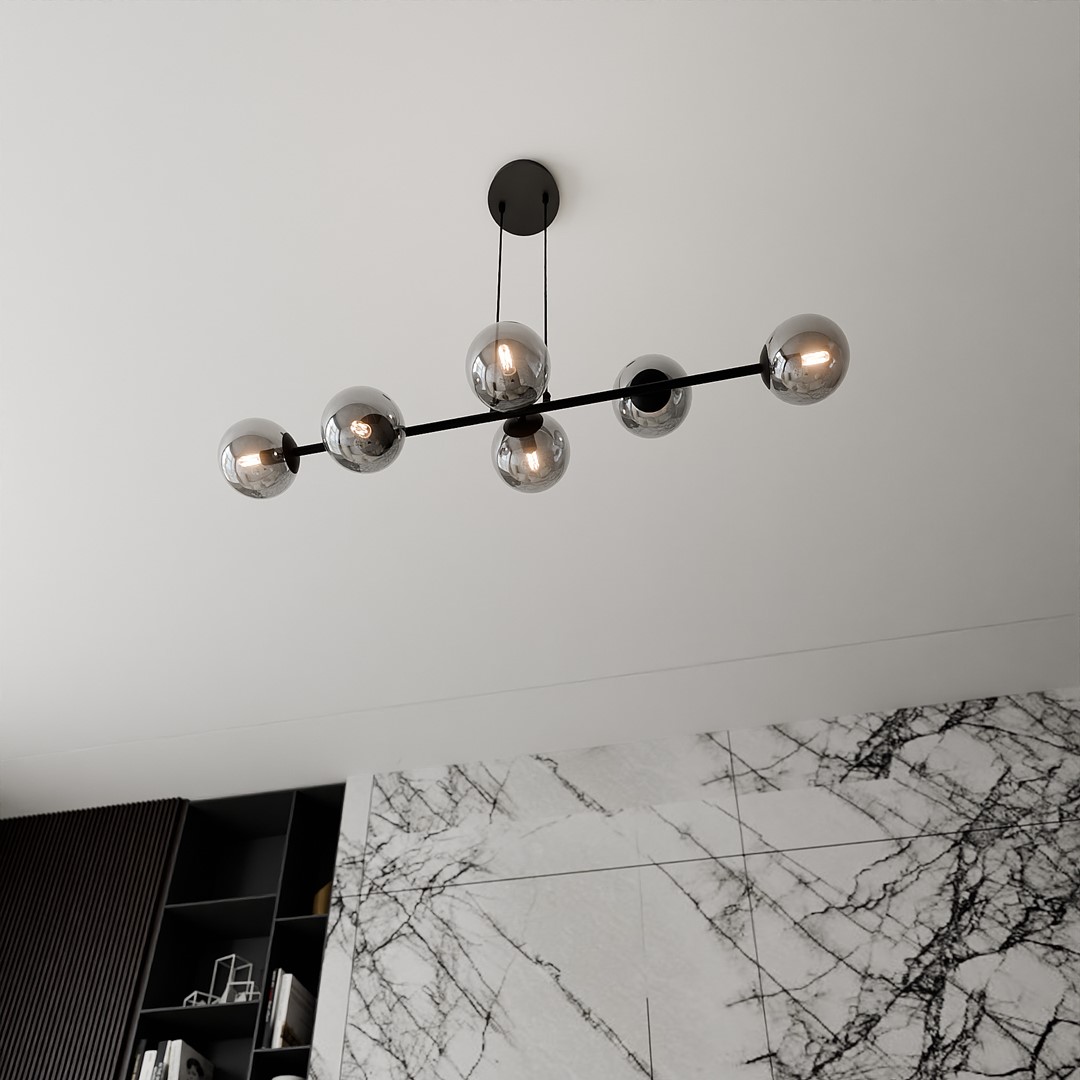 Hanglamp Fonsir Zwart Ø14 cm - Afbeelding 6