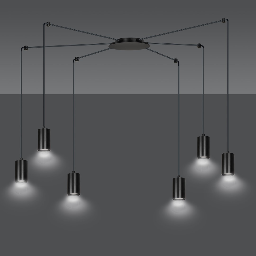 Hanglamp Morrun Zwart - Afbeelding 6