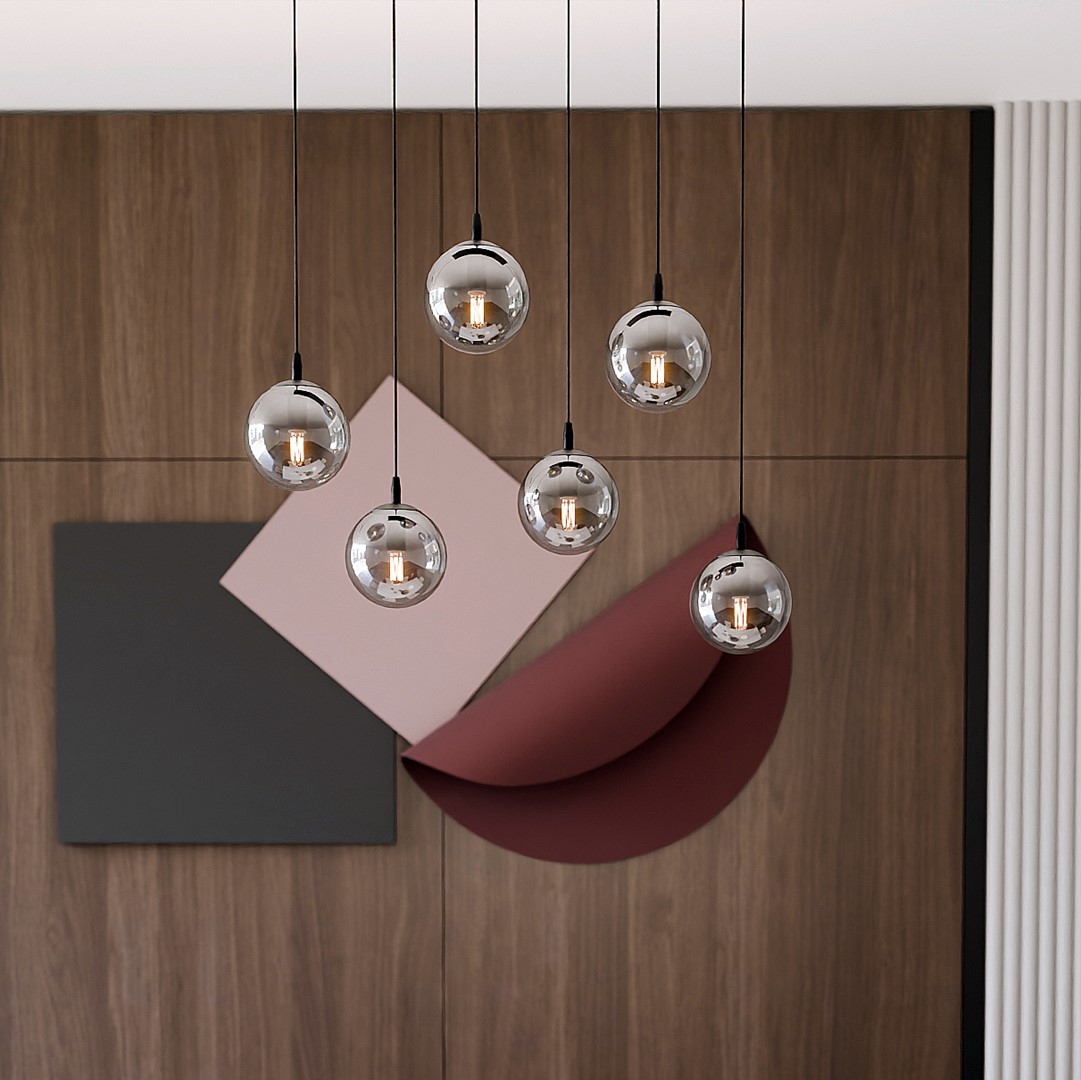 Hanglamp Hestun Zwart Ø14 cm - Afbeelding 6