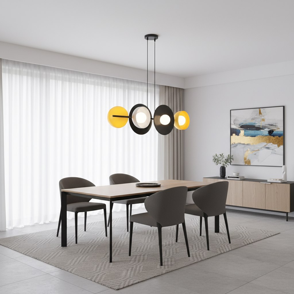 Hanglamp Daunna Zwart Ø10 cm - Afbeelding 6