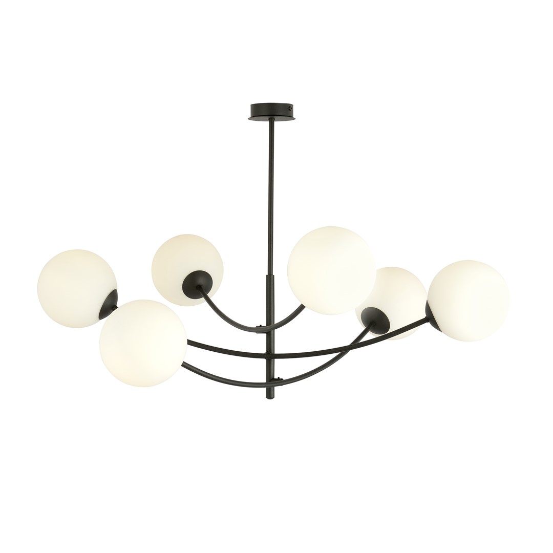 Plafondlamp Lelang Zwart Ø15 cm - Afbeelding 6