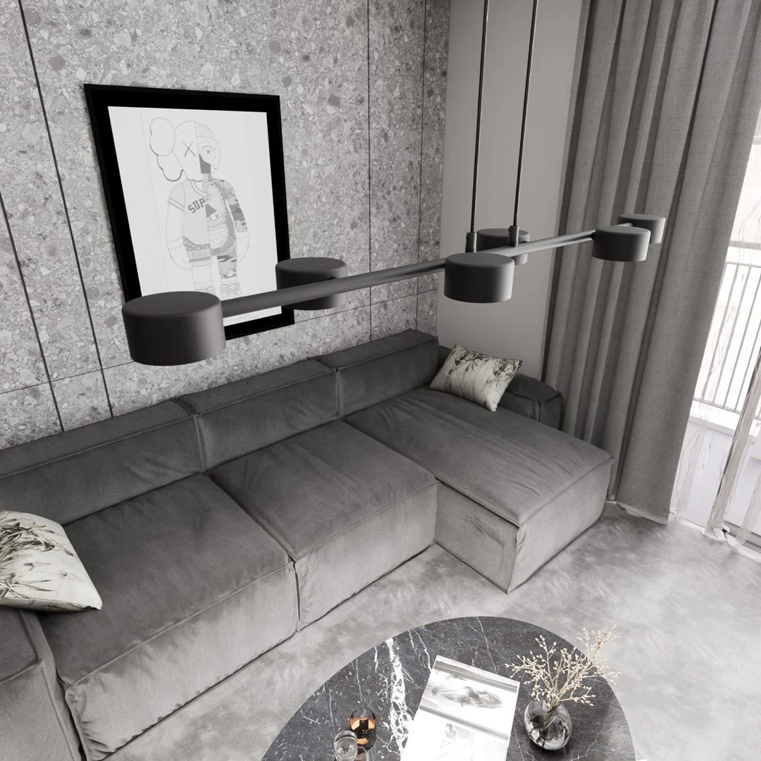 Hanglamp Geirdas Zwart - Afbeelding 6