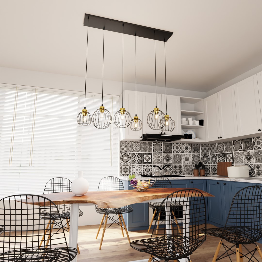 Hanglamp Breentino Zwart Ø24 cm - Afbeelding 6