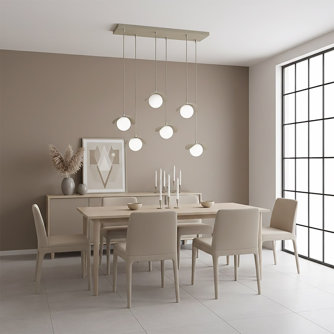 Hanglamp Lildond Beige Ø10 cm - Afbeelding 6