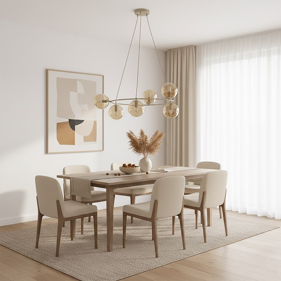 Hanglamp Peissero Beige Ø14 cm - Afbeelding 6