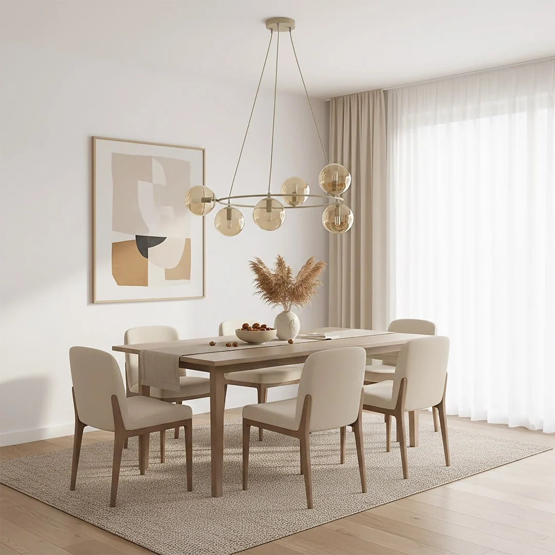 Hanglamp Peissero Beige Ø14 cm - Afbeelding 6