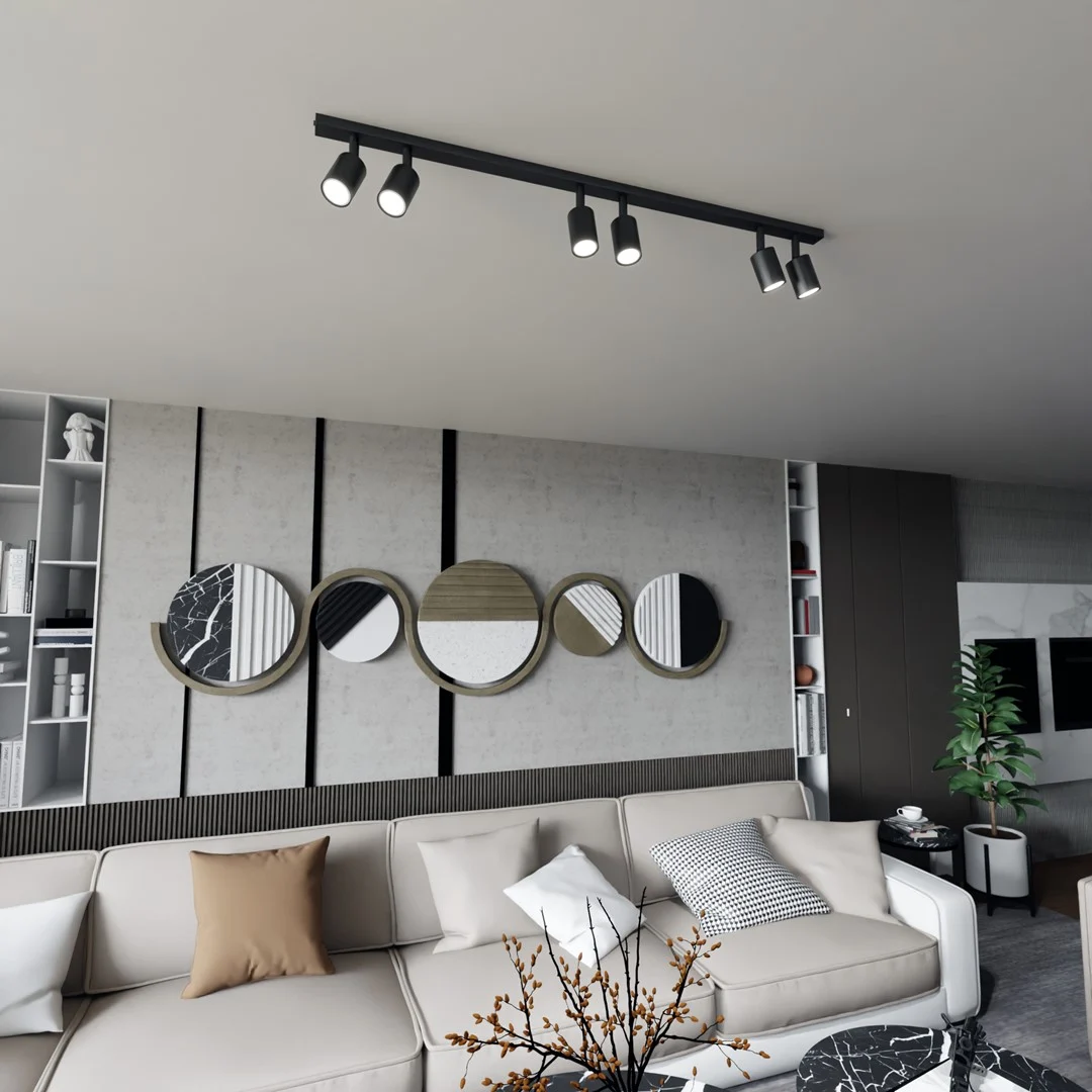 Plafondlamp Vodea Zwart - Afbeelding 6