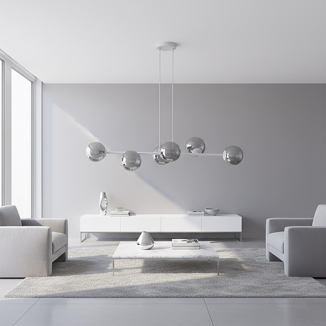 Hanglamp Brerrona Grijs Ø14 cm - Afbeelding 6