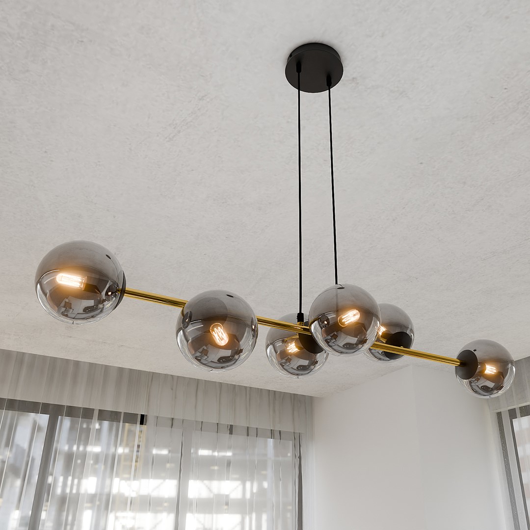 Hanglamp Zooral Zwart Ø14 cm - Afbeelding 7