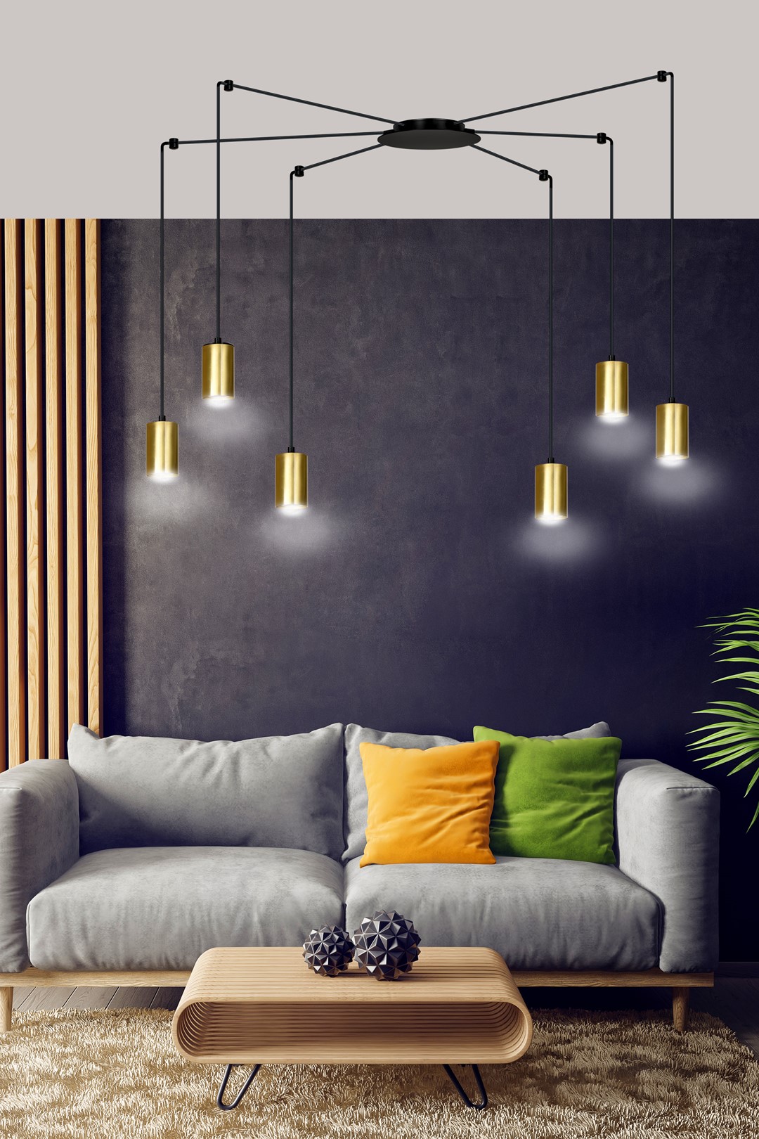 Hanglamp Dubine Zwart - Afbeelding 7