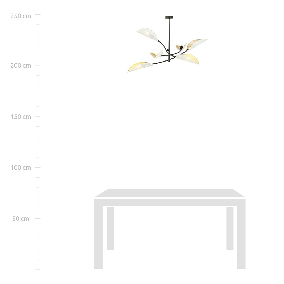 Plafondlamp Tussea Zwart Ø12 cm - Afbeelding 7