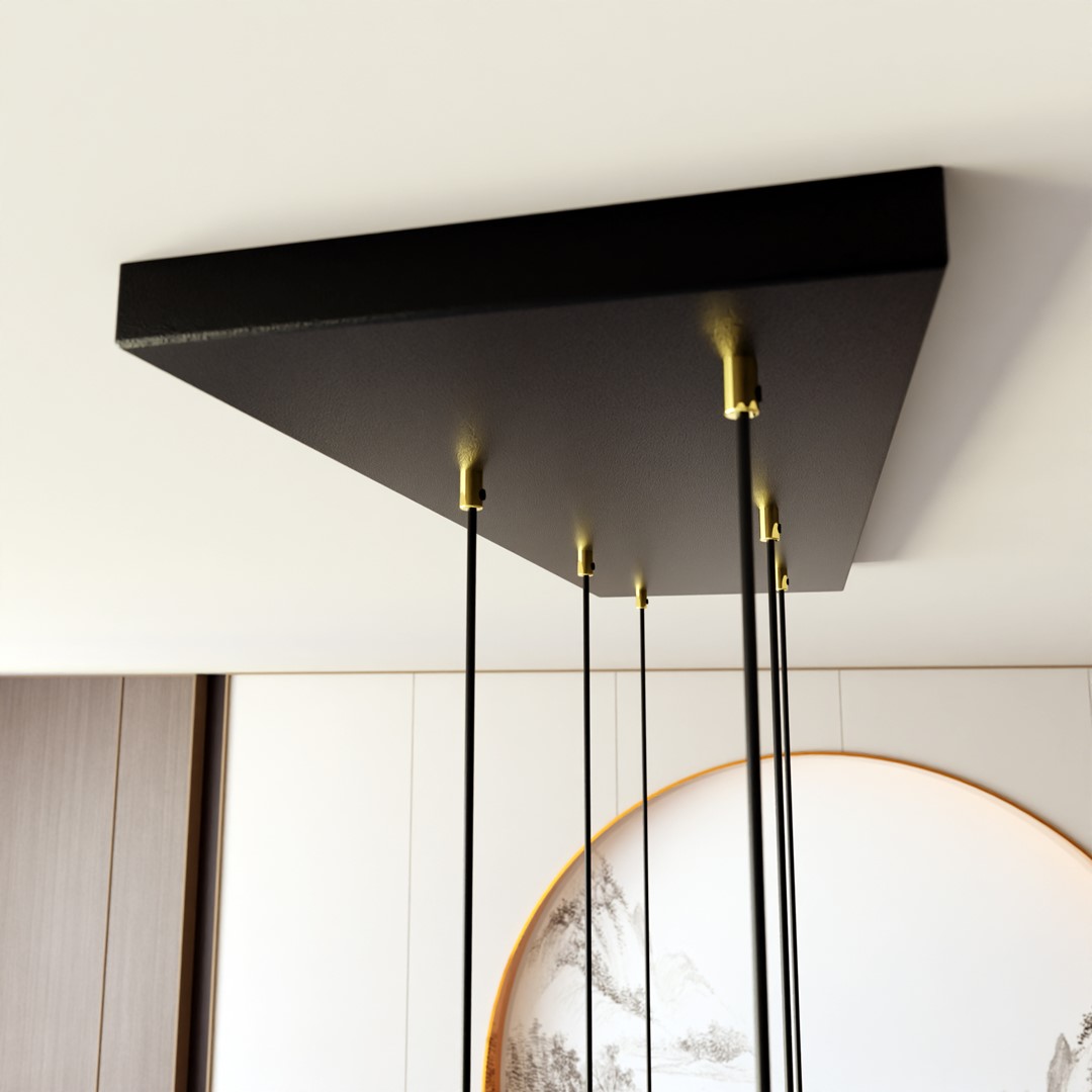Hanglamp Tammello Zwart Ø2 cm - Afbeelding 7