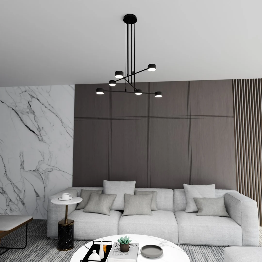 Hanglamp Belvor Zwart - Afbeelding 7