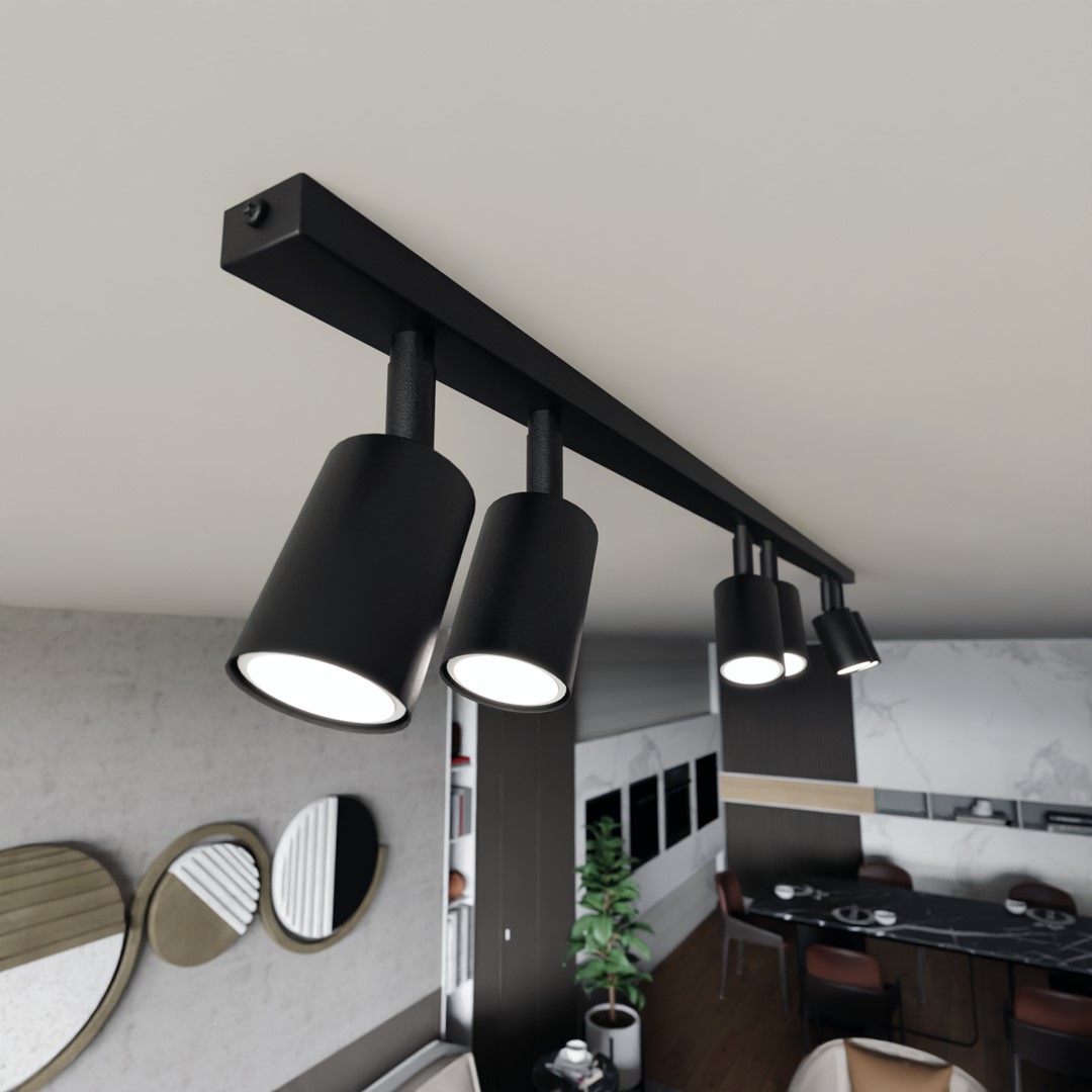 Plafondlamp Vodea Zwart - Afbeelding 7