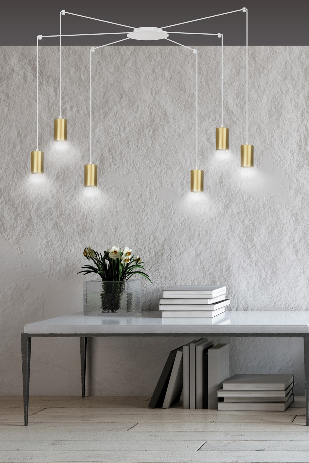 Hanglamp Daumin Wit - Afbeelding 7