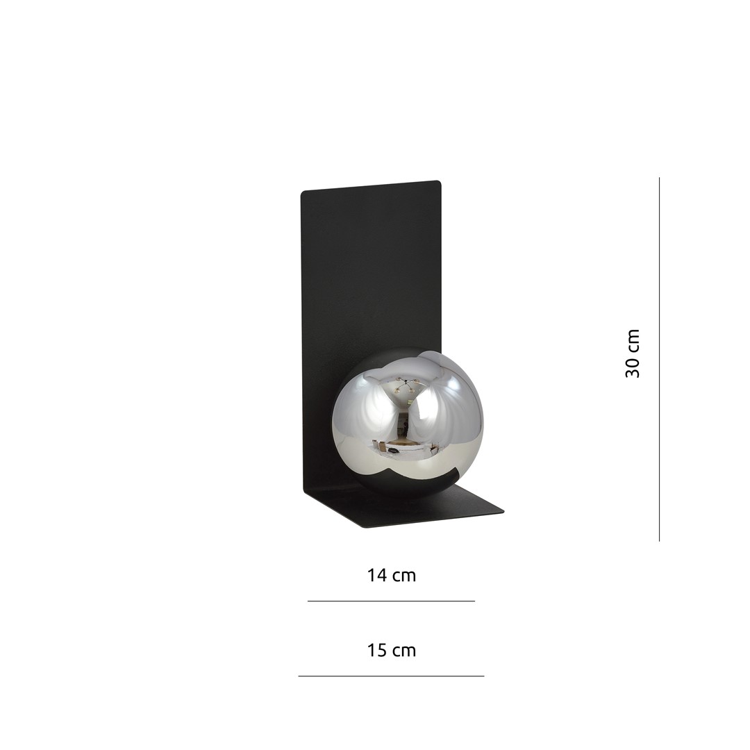 Wandlamp Plymouth Zwart Ø14 cm - Afbeelding 7