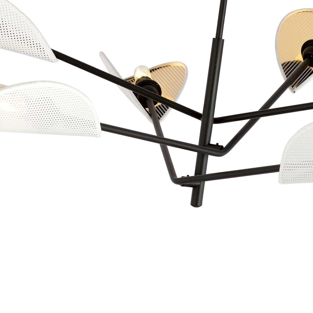 Plafondlamp Fiver Zwart Ø12 cm - Afbeelding 7