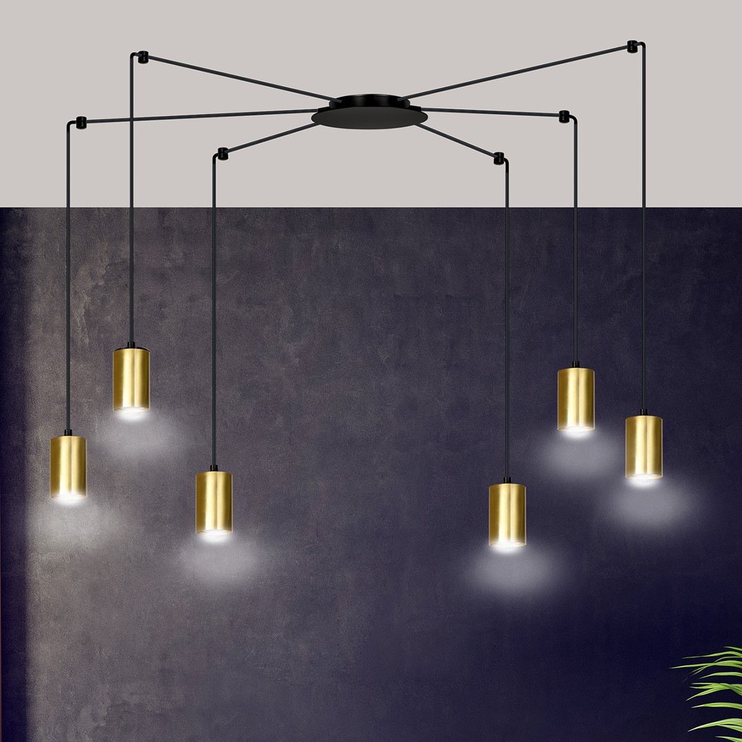 Hanglamp Dubine Zwart - Afbeelding 8