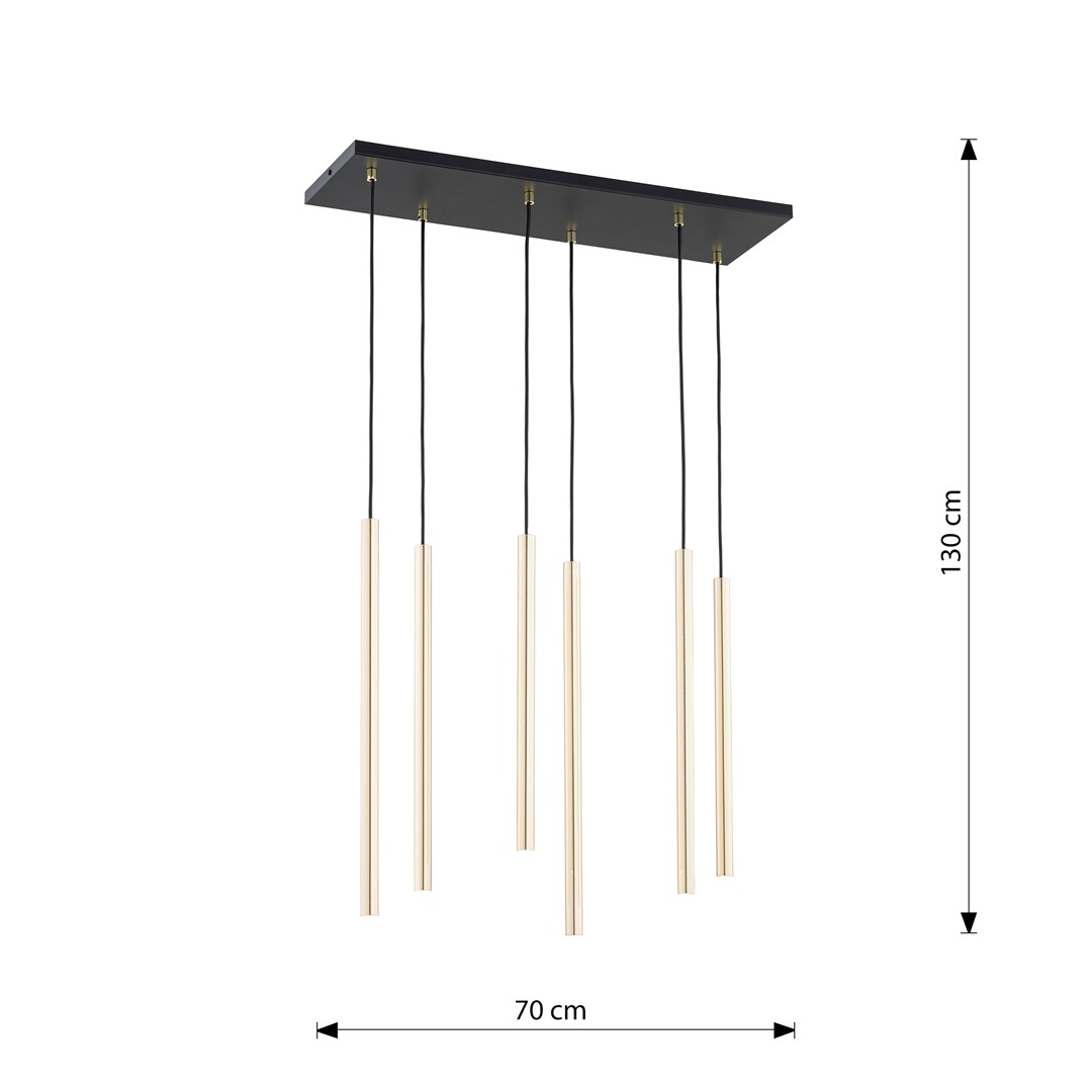 Hanglamp Tammello Zwart Ø2 cm - Afbeelding 8