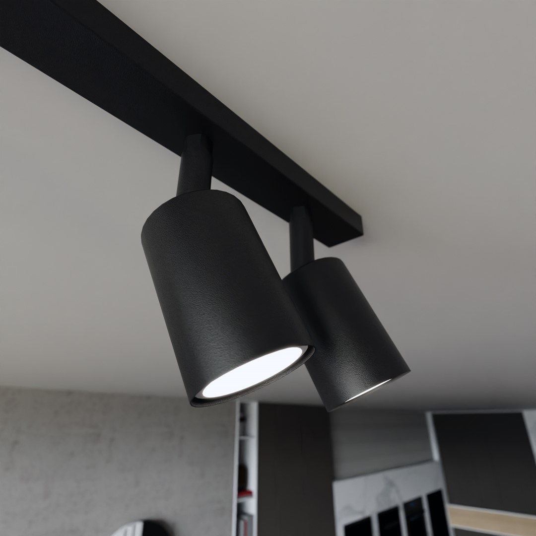 Plafondlamp Vodea Zwart - Afbeelding 8