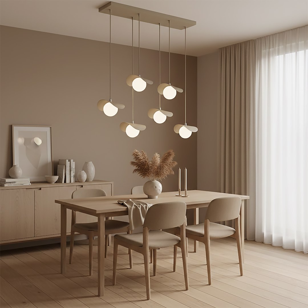 Hanglamp Lildond Beige Ø10 cm - Afbeelding 9